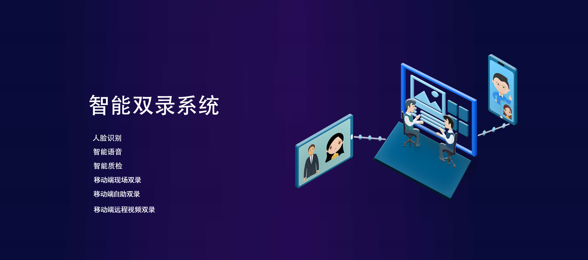 智能雙錄系統